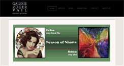 Desktop Screenshot of galeriezugervail.com